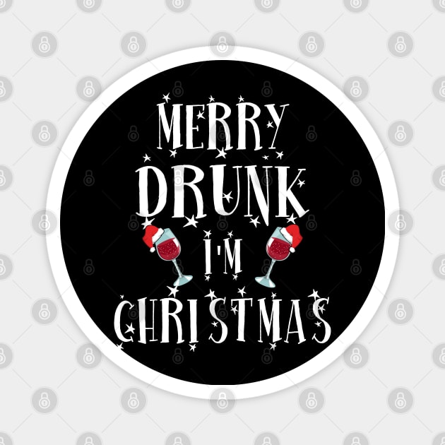 Merry Drunk. I'm Christmas. Magnet by KsuAnn